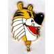 Yellow Tiger Cat Head Gold